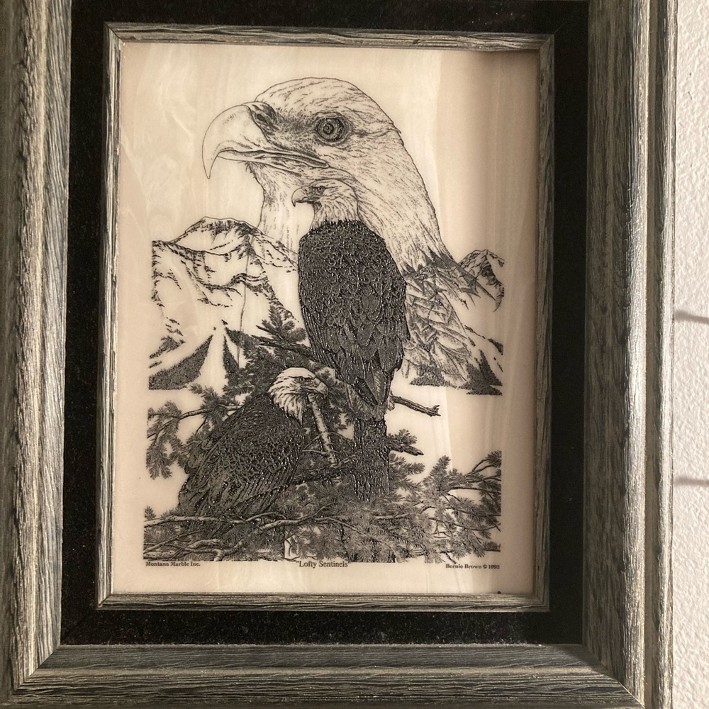 Bernie brown lithograph
